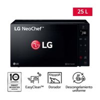 Horno Microondas LG EasyClean MH6536GIS 25L Negro