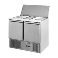 Mesón Saladette Ventus VMRSL380 Gris de Acero Inoxidable 240 l