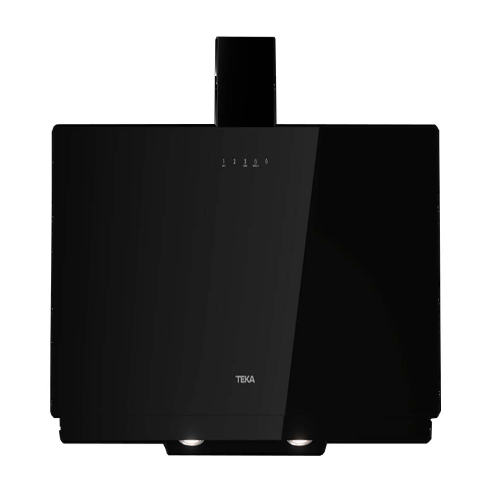 Campana Extractora Decorativa 90cm Teka DVN 97050 TTC BK Negro de Acero Inoxidable/Vidrio