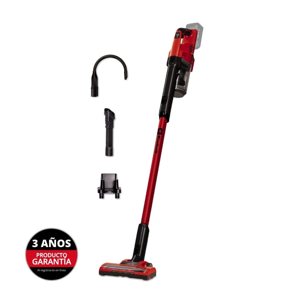 Aspiradora Inalámbrica Einhell TESV 18 LiSolo en Rojo de Poliamida