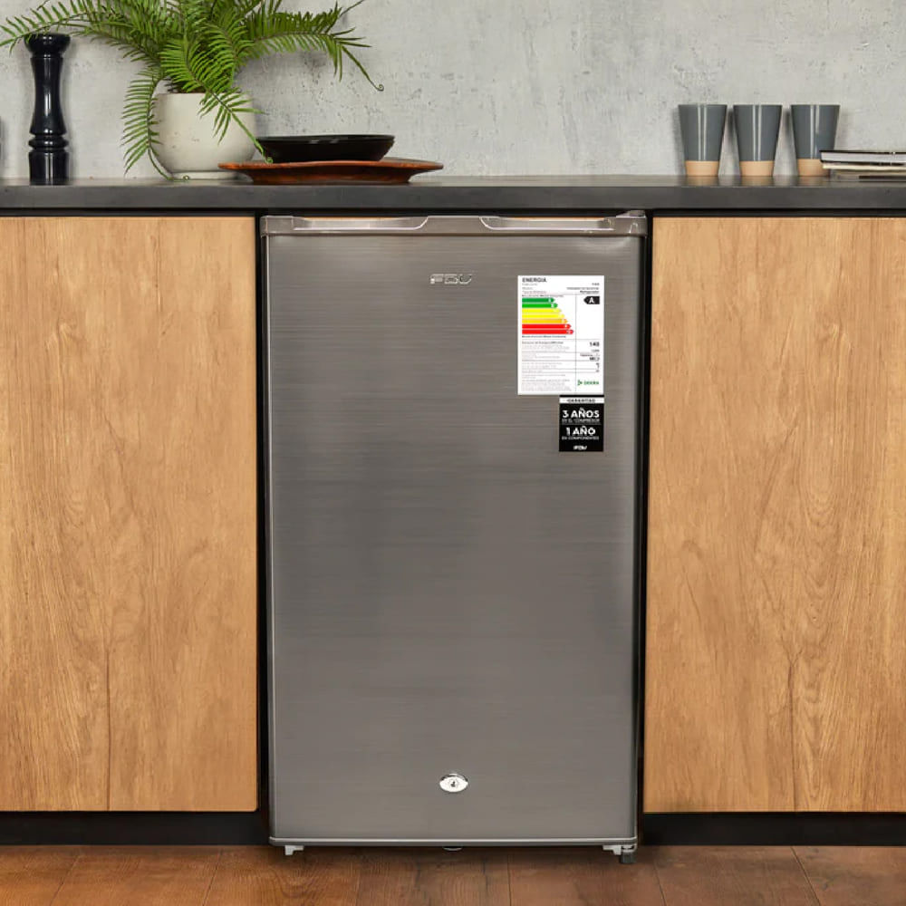 Frigobar FDV90 Silver de Metal FDV