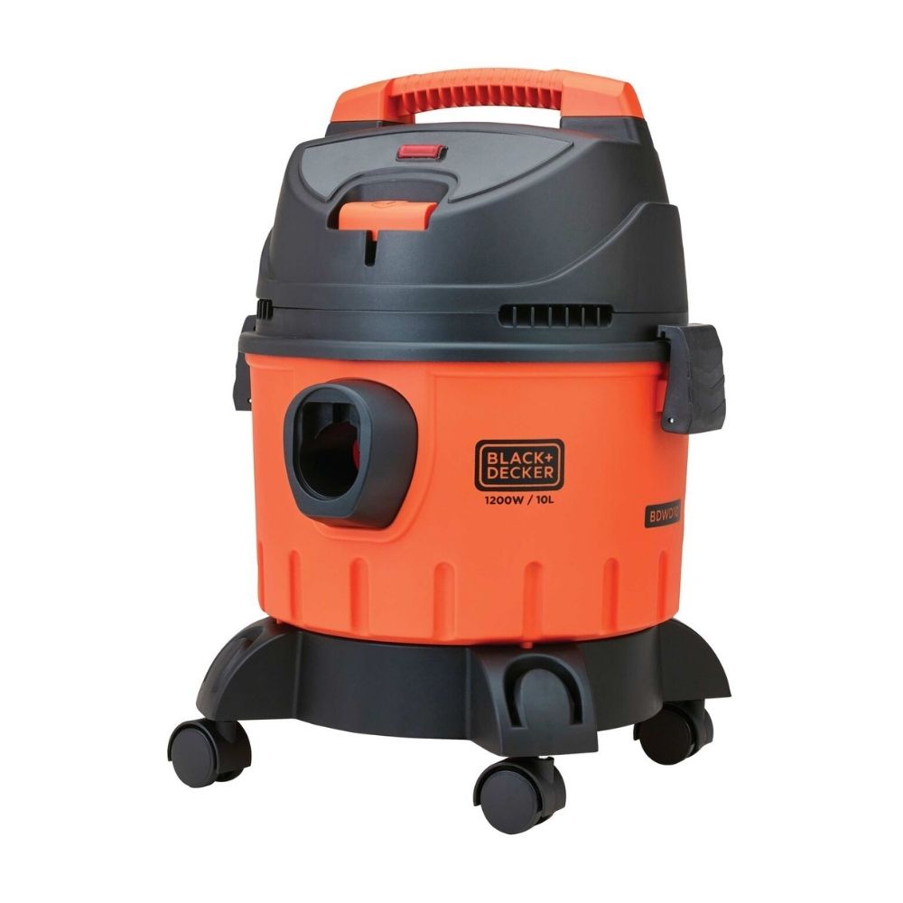 Aspiradora Black & Decker Seco/Húmedo 1200W 10L Roja Modelo BDWD10B2C