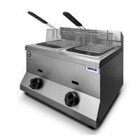 Freidora Sobremesa Ventus VFSG-072 Gas Doble 8.5L