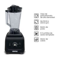 Licuadora Industrial Ventus 4.5L de Acero Inoxidable Modelo VL1380V4,5