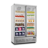 Vitrina Ventus Modelo VCFBM900L Acero Plata 900L