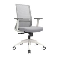 Silla de Oficina Ergonómica Twist Gris Gerente Ofideas