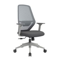 Silla de Oficina Ergonómica Icon Gris Gerente Syncro Ofideas