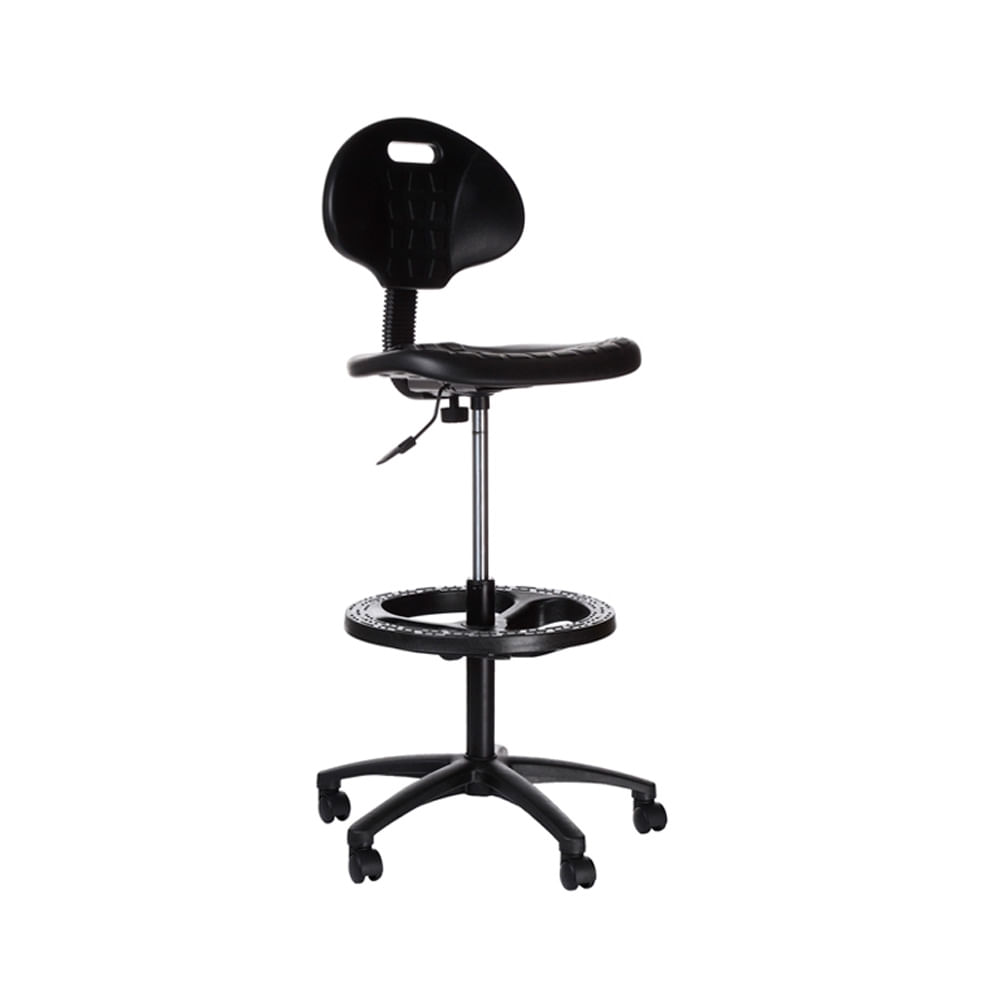 Silla Cajero Ergonómico Twing Giratoria Negro Ofideas