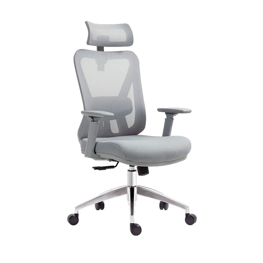 Silla Presidencial Syncro Brazo 3D Smart Pro Gris Ofideas