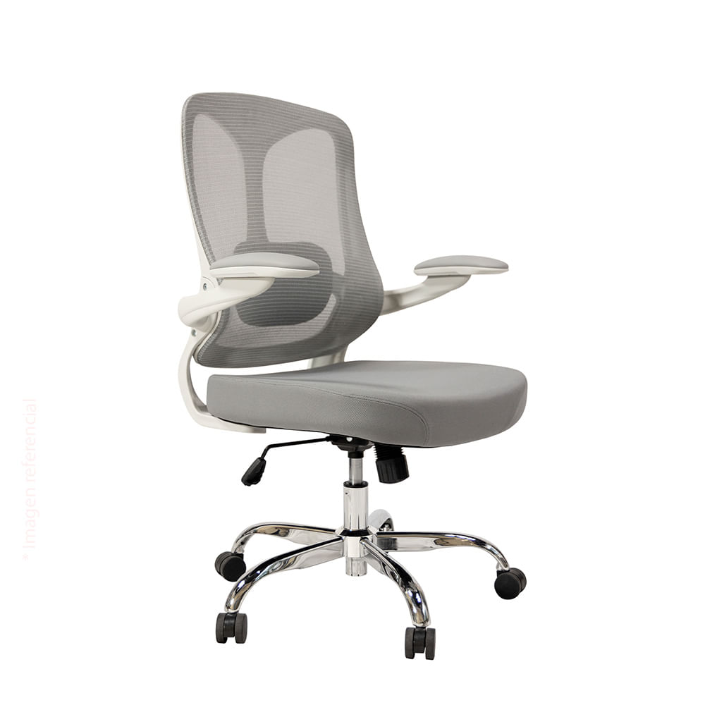 Silla Basculante Sevilla Brazos Abatibles Gris Ofideas