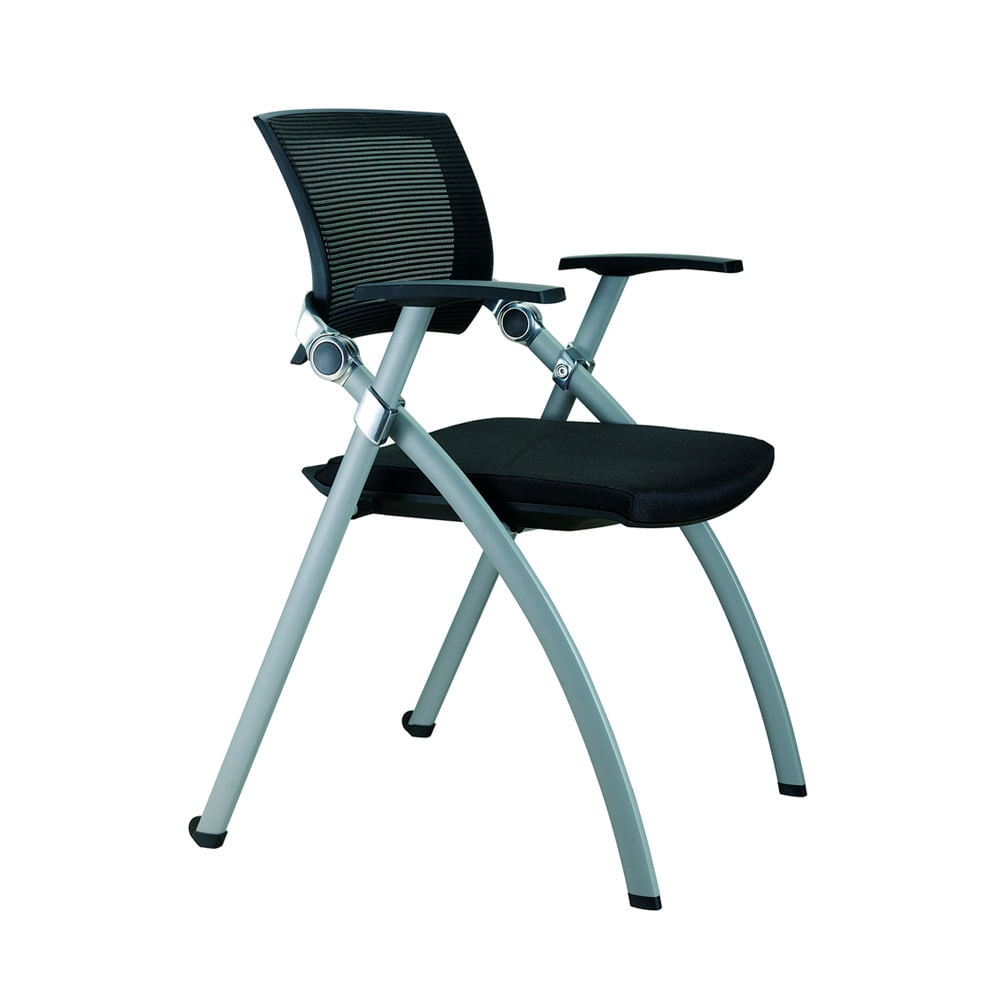 Silla Fija De Oficina Vigo Pro Negro Ofideas