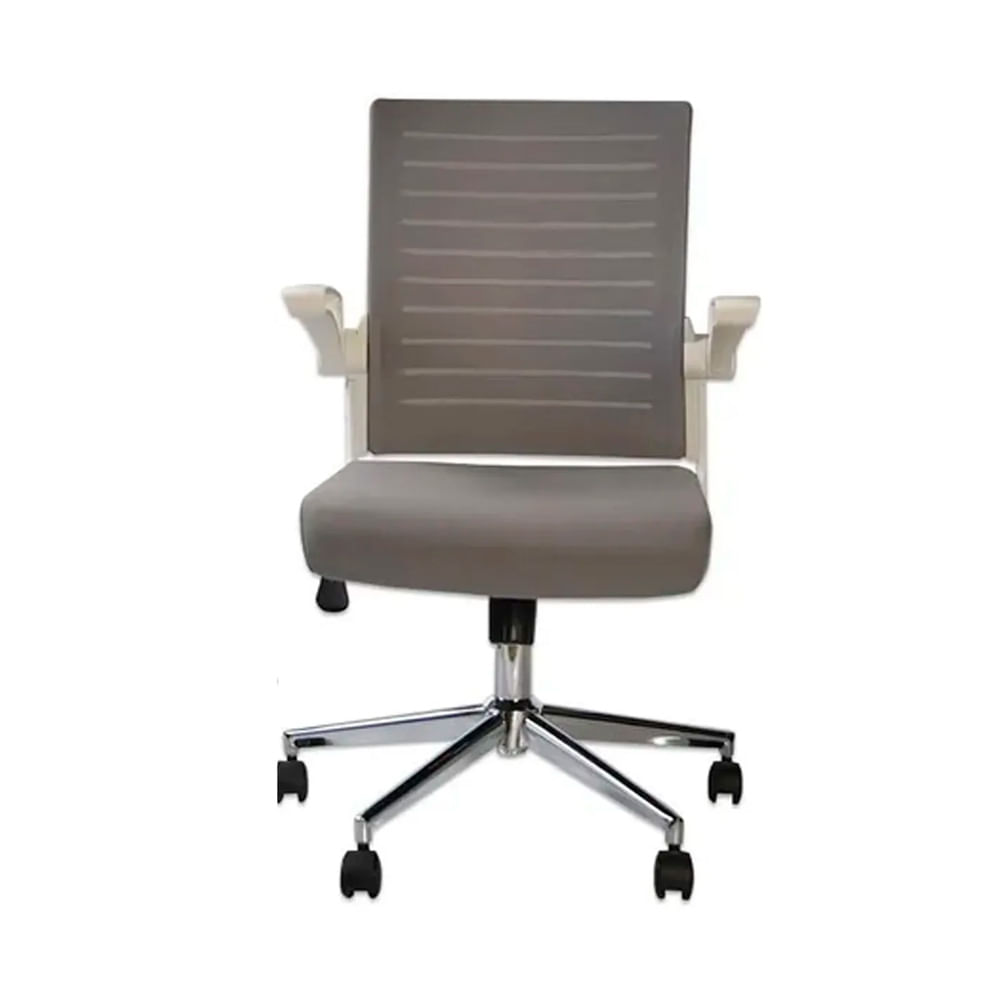 Silla Ergonómica Basculante Zeus Brazos Abatibles Gris Ofideas