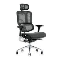 Silla Ergonómica Reclinable Slider Madrid Brazo 4D. Negro Ofideas