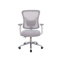 Silla Ergonómica Fone Ultra Gerente Reclinable Gris Ofideas