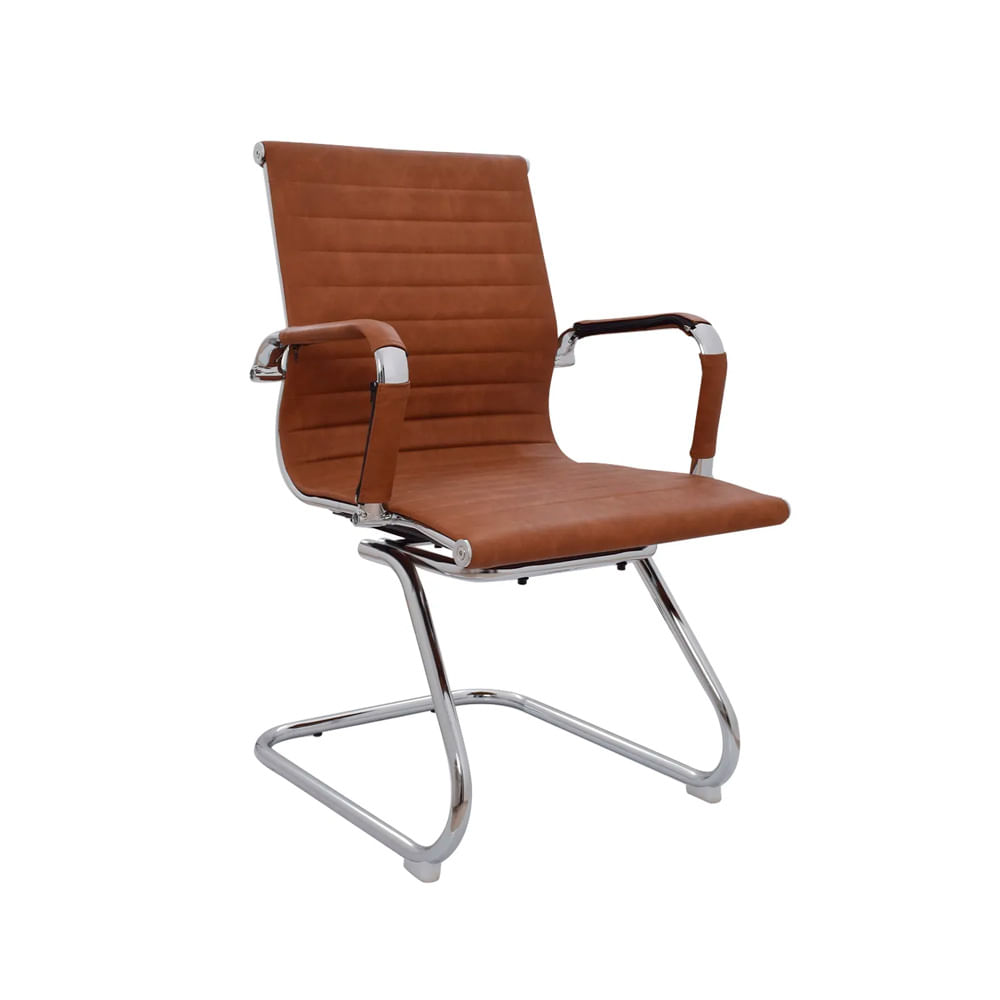 Silla Fija Interlocutora Boss Color Camel Ofideas