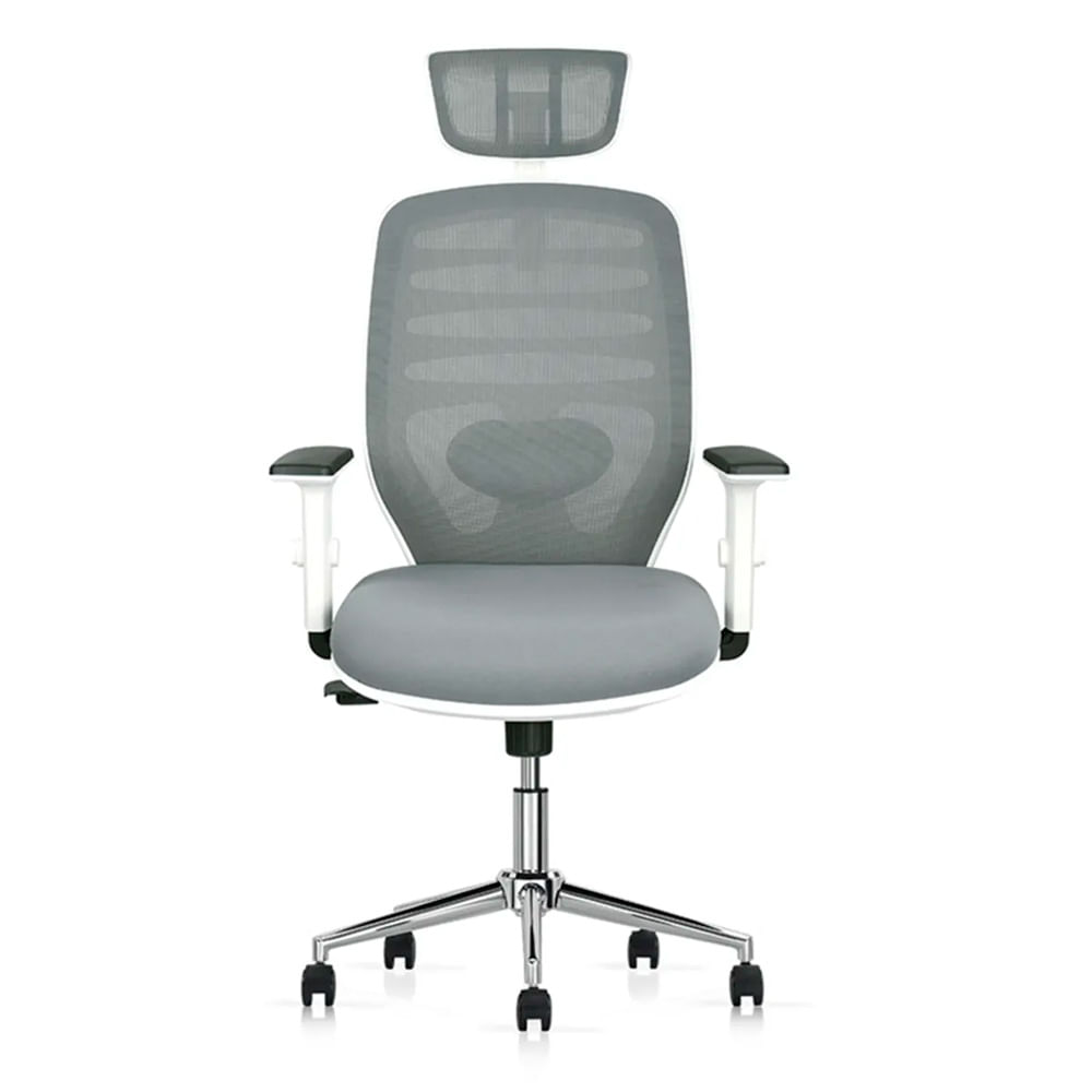 Silla Ergonómica Reclinable Led Presidencte Gris Ofideas