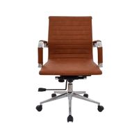 Silla Ergonómica Gerente Boss Color Camel Ofideas
