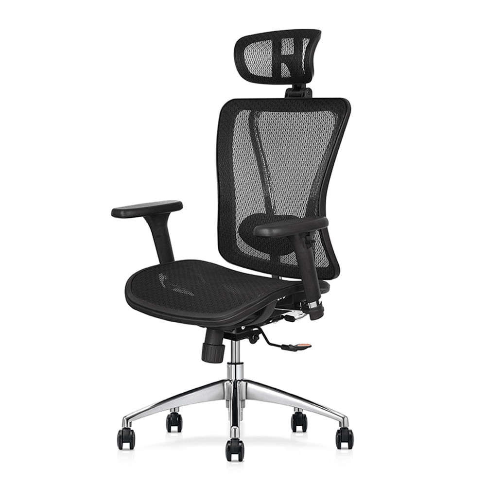 Silla Ergonómica Mecanismo Lap Dream Brazo 3D. Negro Ofideas