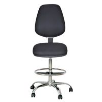 Silla Cajero Rudy Alta Color Negro Ofideas