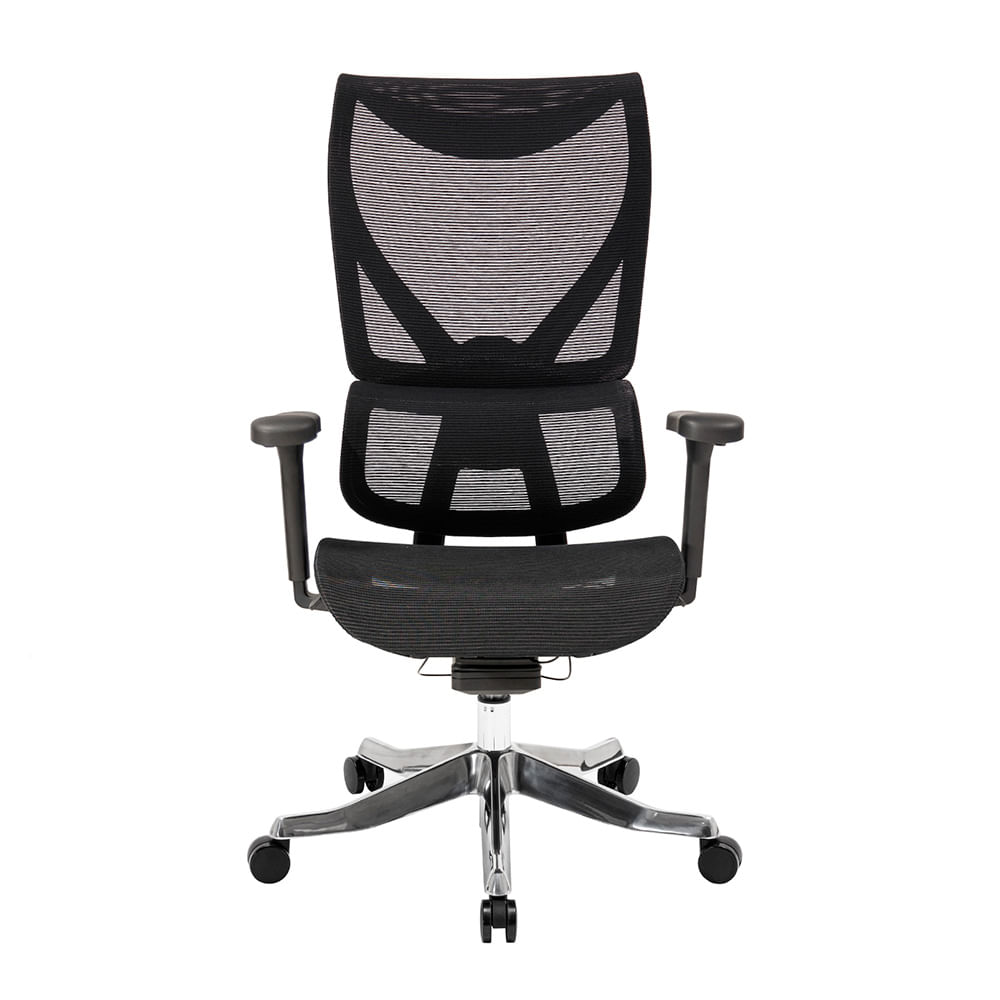Silla Ergonómica Reclinable Flex Brazo 3D. Negro Ofideas