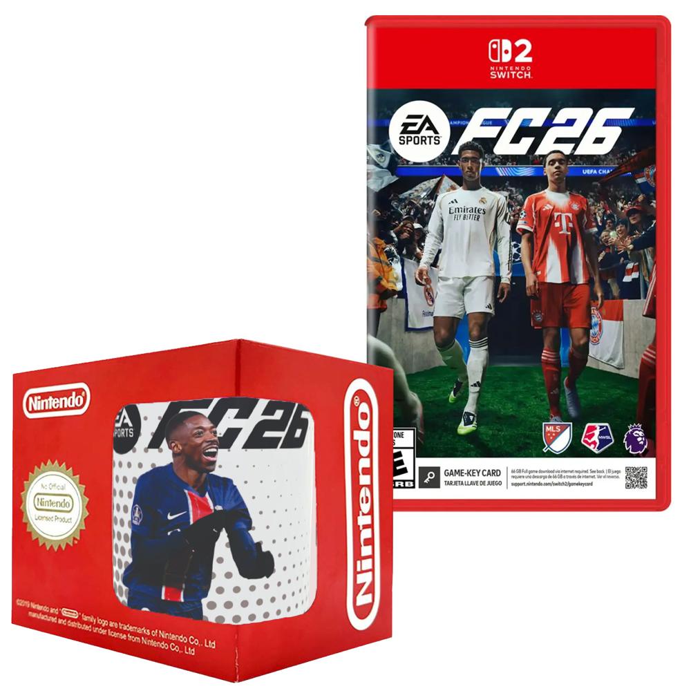 PREVENTA EA SPORTS FC 26 Nintendo Switch 2 + Taza 6