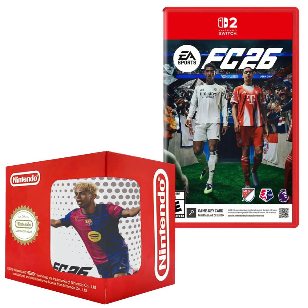 PREVENTA EA SPORTS FC 26 Nintendo Switch 2 + Taza 8