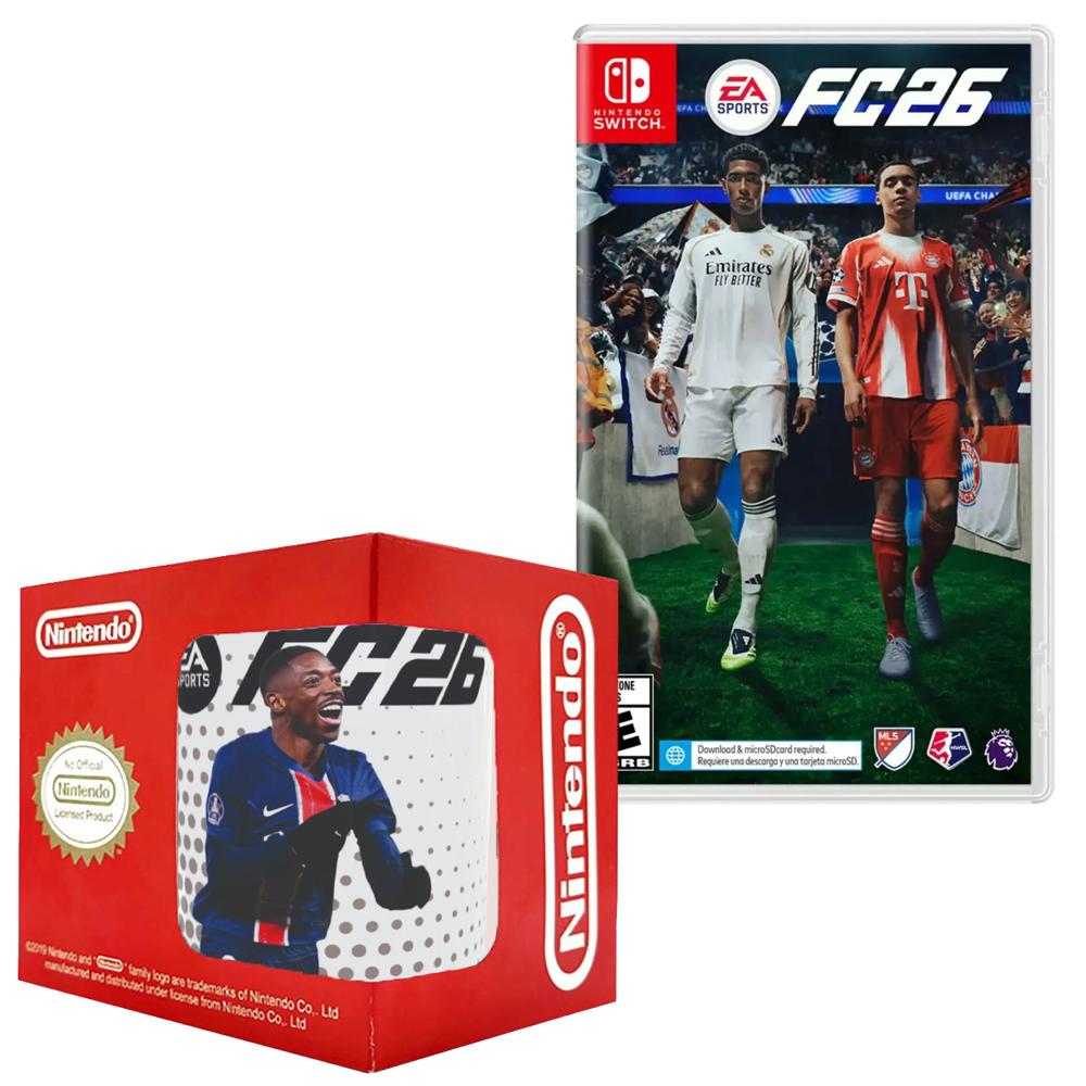 PREVENTA EA SPORTS FC 26 Nintendo Switch + Taza 6