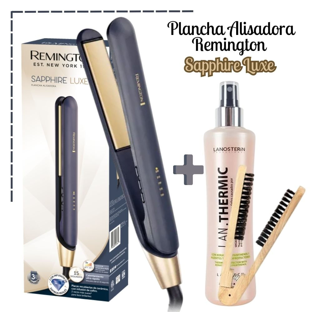 Remington Titanium Plancha Remington Sapphire Pro CaracterÃsticas