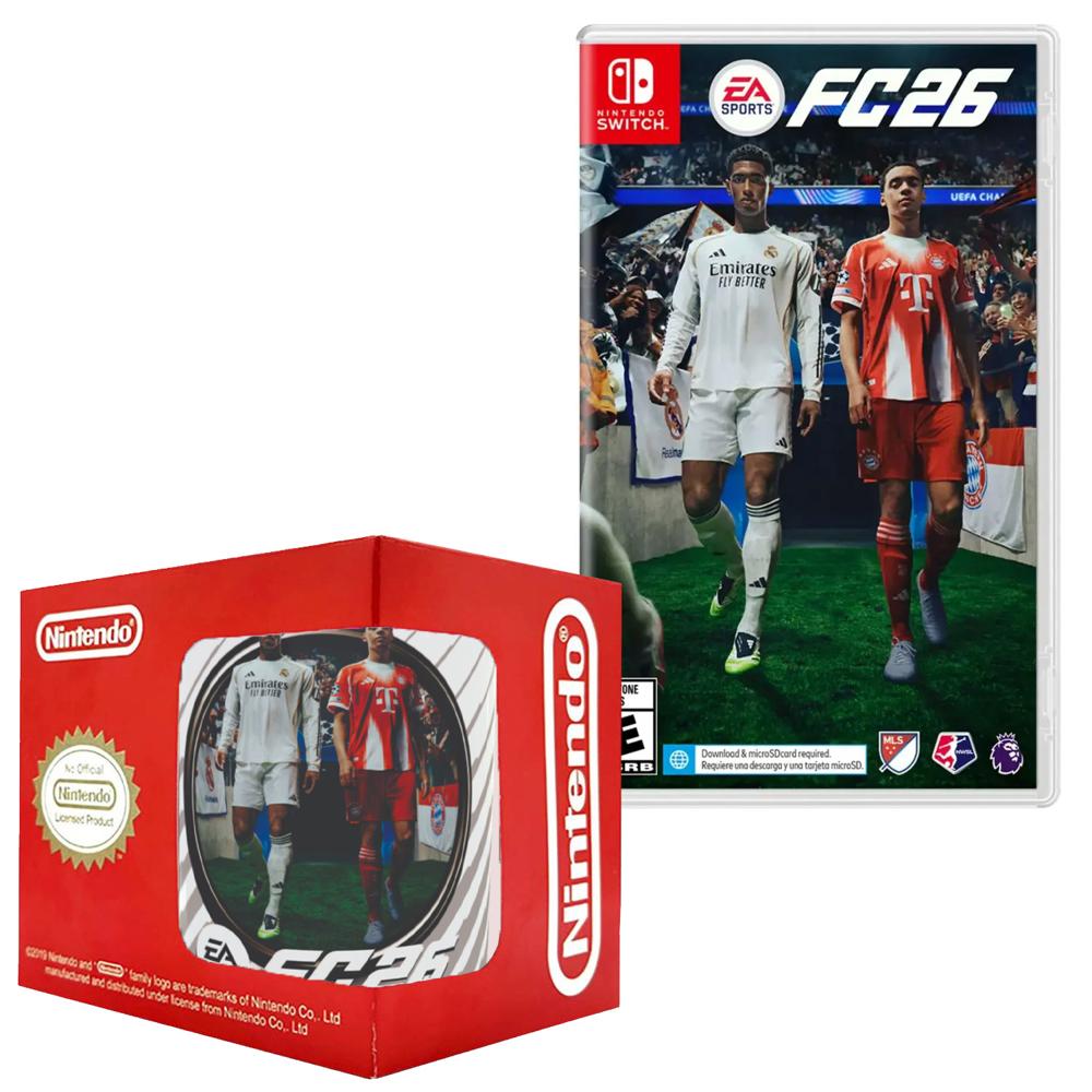 PREVENTA EA SPORTS FC 26 Nintendo Switch + Taza 5