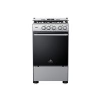 Cocina Indurama Fontana De Pie a Gas 4 Quemadores Gris