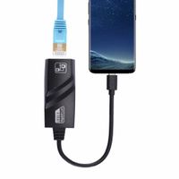 Adaptador Red RJ45 LAN Tipo C Thunderbolt 3 Ethernet Red