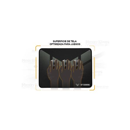 Mouse Pad Gaming Asus Tuf Gaming P1 - Superficie Antideslizante, Diseño Ergonomico, Tamaño Xl NC13 TUF GAMING P1