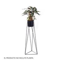 Macetero Decorativo Alto Triangular Grande Orange