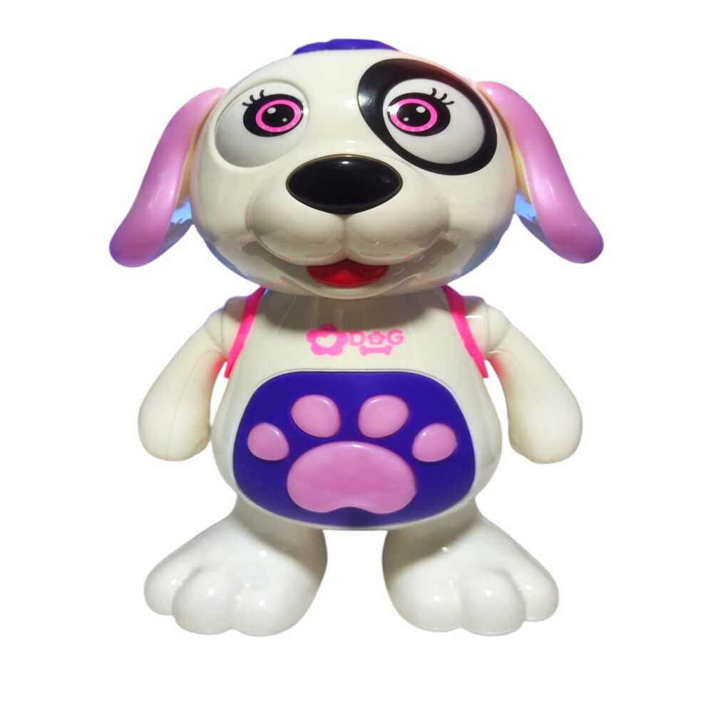 Robot Perrito Articulado Bailarin con Luz - Niña