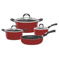 Juego de Ollas Mônaco Induction Starflon Premium 7 Piezas - 28799701