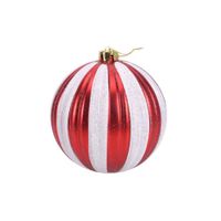 Set de 6 bolas de adorno de navidad MULTICOLOR