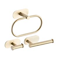 Set de Accesorios de Baño Orange 3 Piezas Contempo Dorado