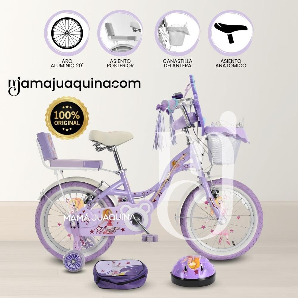 Bicicleta Deportiva Canasta Aro 20 «STASIA» Purple