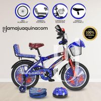 Bicicleta Para Niño Aro 16 «SPIDER BIKE II» Blue