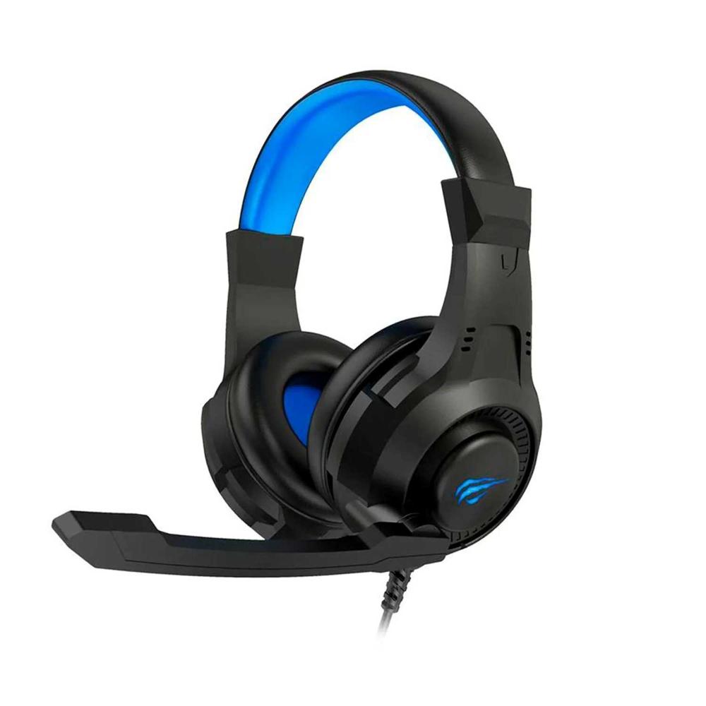 Audífono Gamer H2031D Retro Iluminado Azul