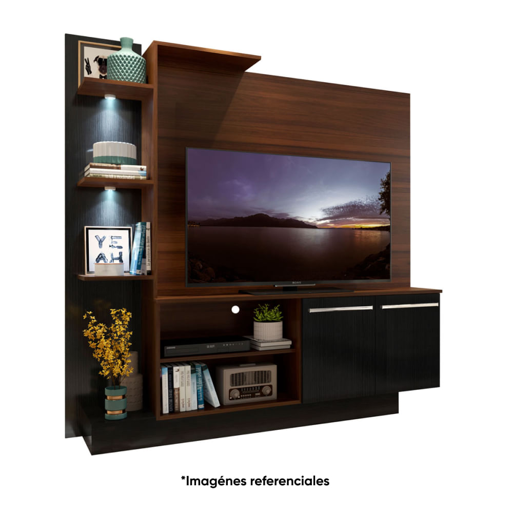Centro de Tv VIVA HOME Dallas 55'' Luces Led