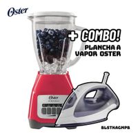 LICUADORA OSTER 2 VELOCIDADES 550W SANDIA - BLSTKAGMPB + PLANCHA OSTER