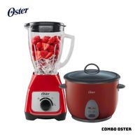COMBO  OLLA  ARROCERA +Licuadora OSTER - ROJO
