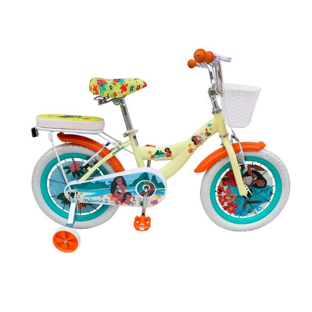 BICICLETA MONARK MOANA FLOWERS ARO 16 AMARILLO
