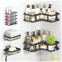 Set de 5 Organizadores de Baño Repisas Flotantes C45