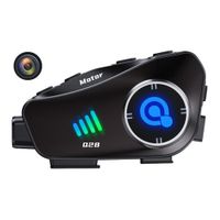 Audífonos Bluetooth para Casco conCámara HD 1080P IPX6 32GB WiFi Moto