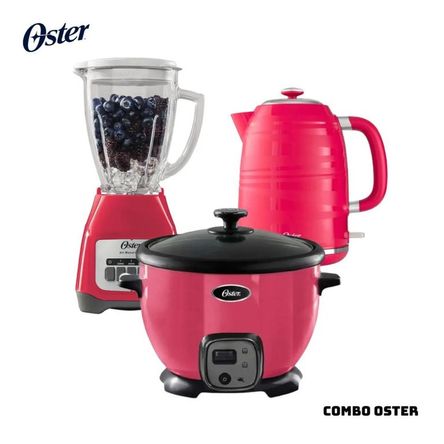 COMBO OSTER ARROCERA +Hervidor +Licuadora - SANDIA COMBO OSTER ARROCERA +Hervidor +Licuadora - SANDIA