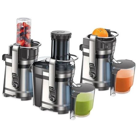 Extractor de jugos 3 En 1 FPSTJE318C Oster 1000W 2V + Pulsador