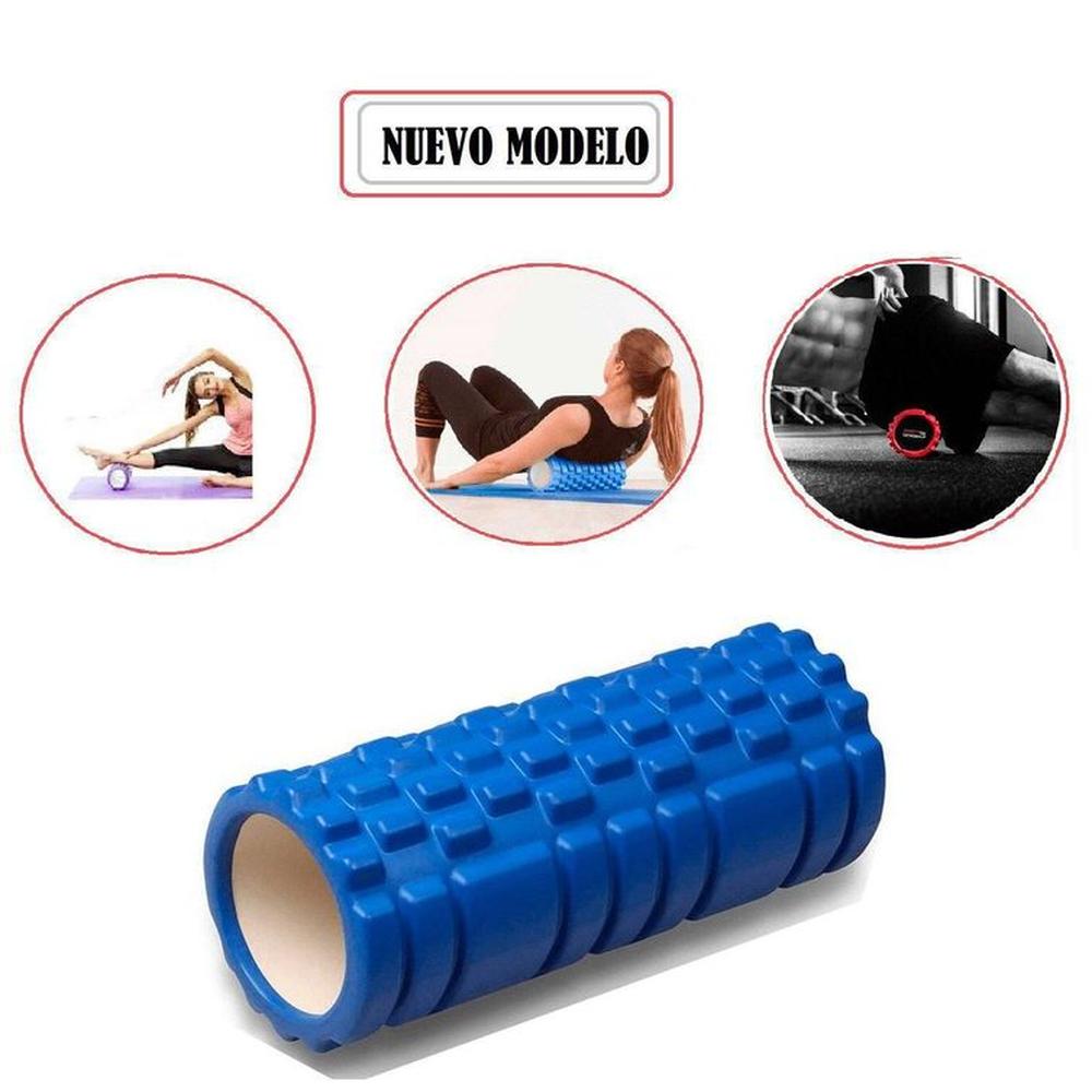 Foam roller 35 cm Azul