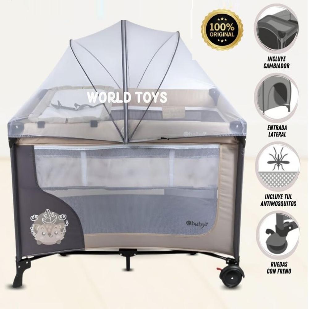 CUNA CORRAL DE LUJO LUUBORN EDICIÓN LIMITADA BEIGE